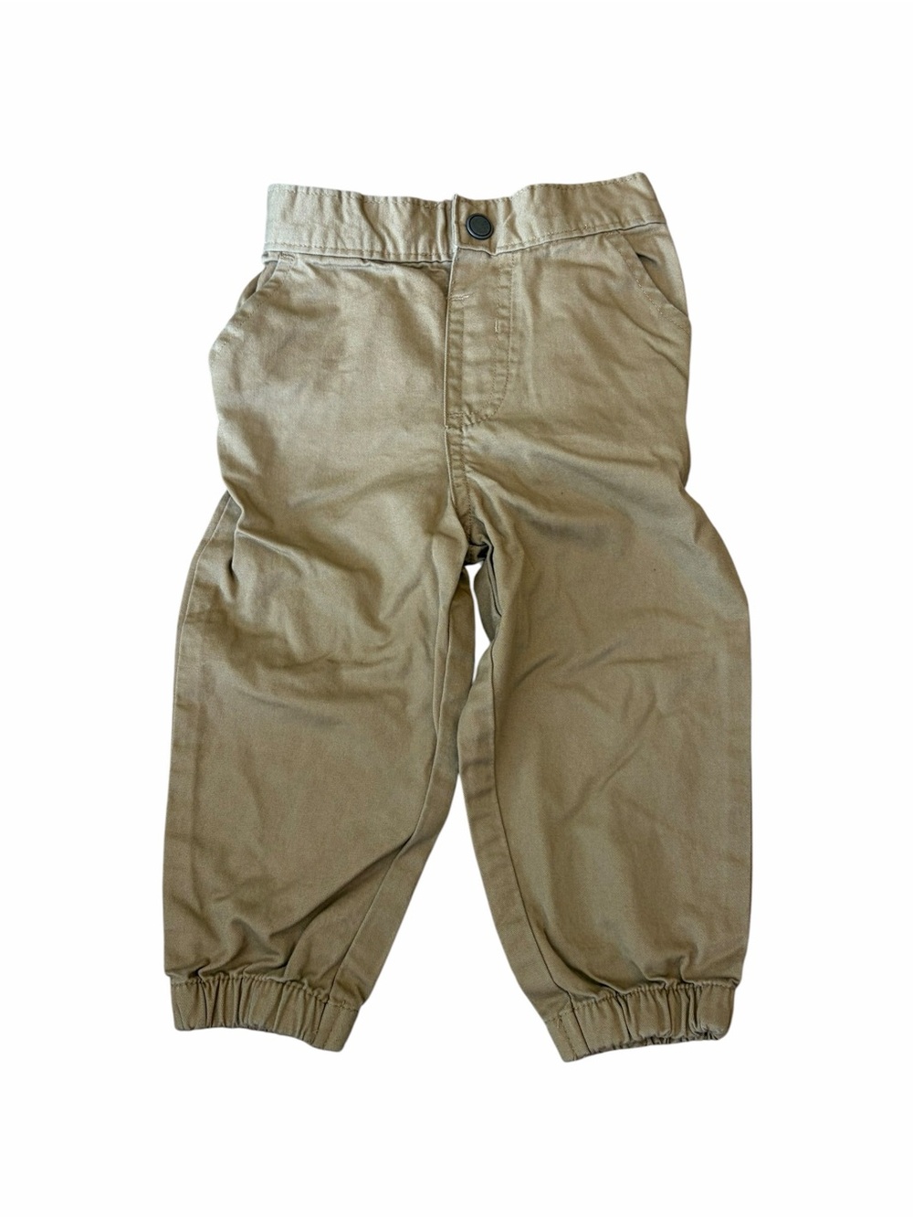 Garanimals Tan Elastic-Cuff Joggers